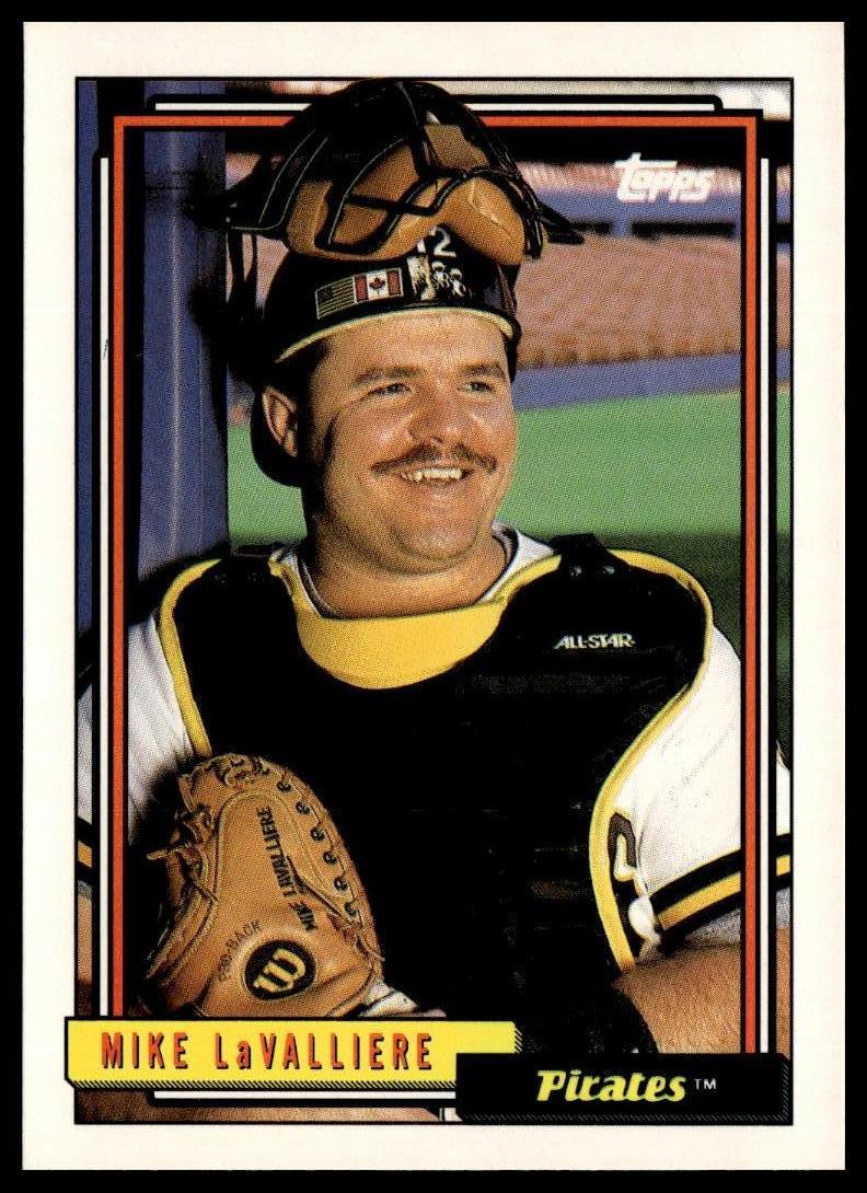 1992 Topps #312 Mike LaValliere