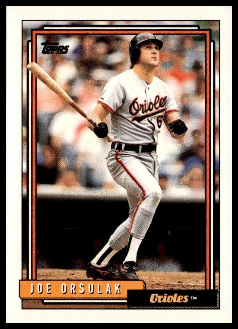 1992 Topps #325 Joe Orsulak