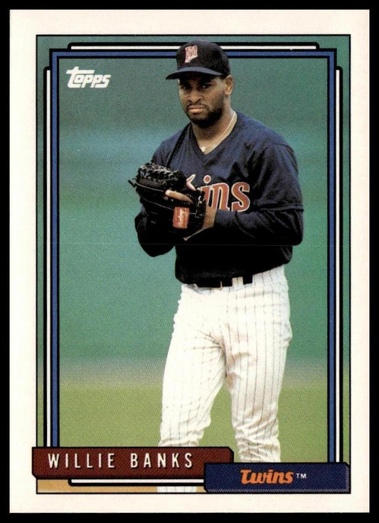 1992 Topps #747 Willie Banks