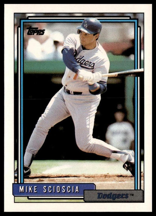 1992 Topps #13 Mike Scioscia