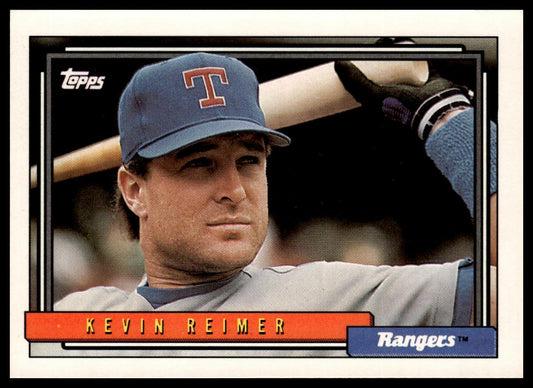 1992 Topps #737 Kevin Reimer