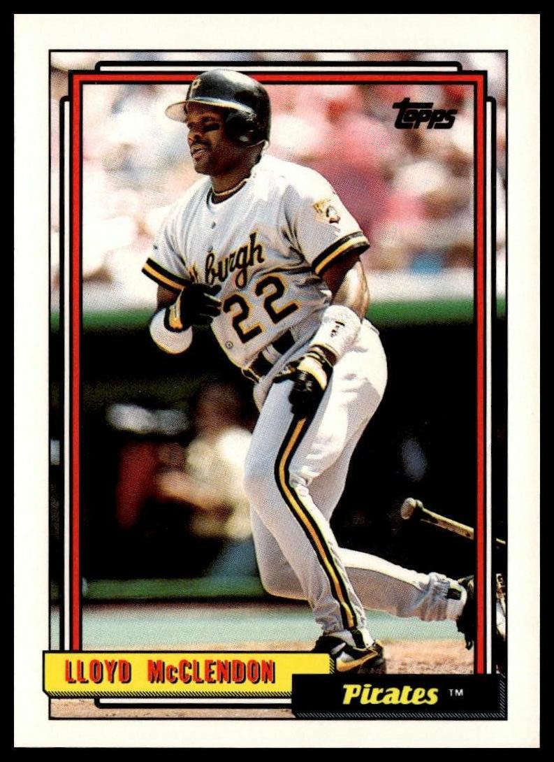 1992 Topps #209 Lloyd McClendon