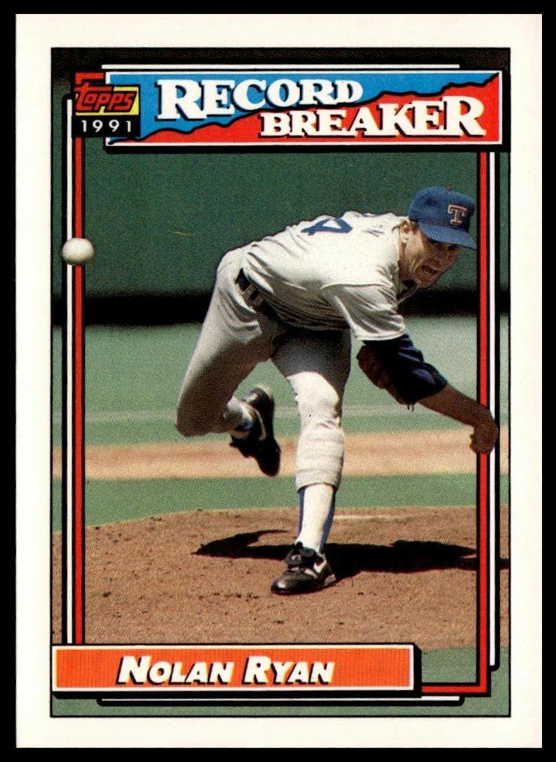1992 Topps #4 Nolan Ryan