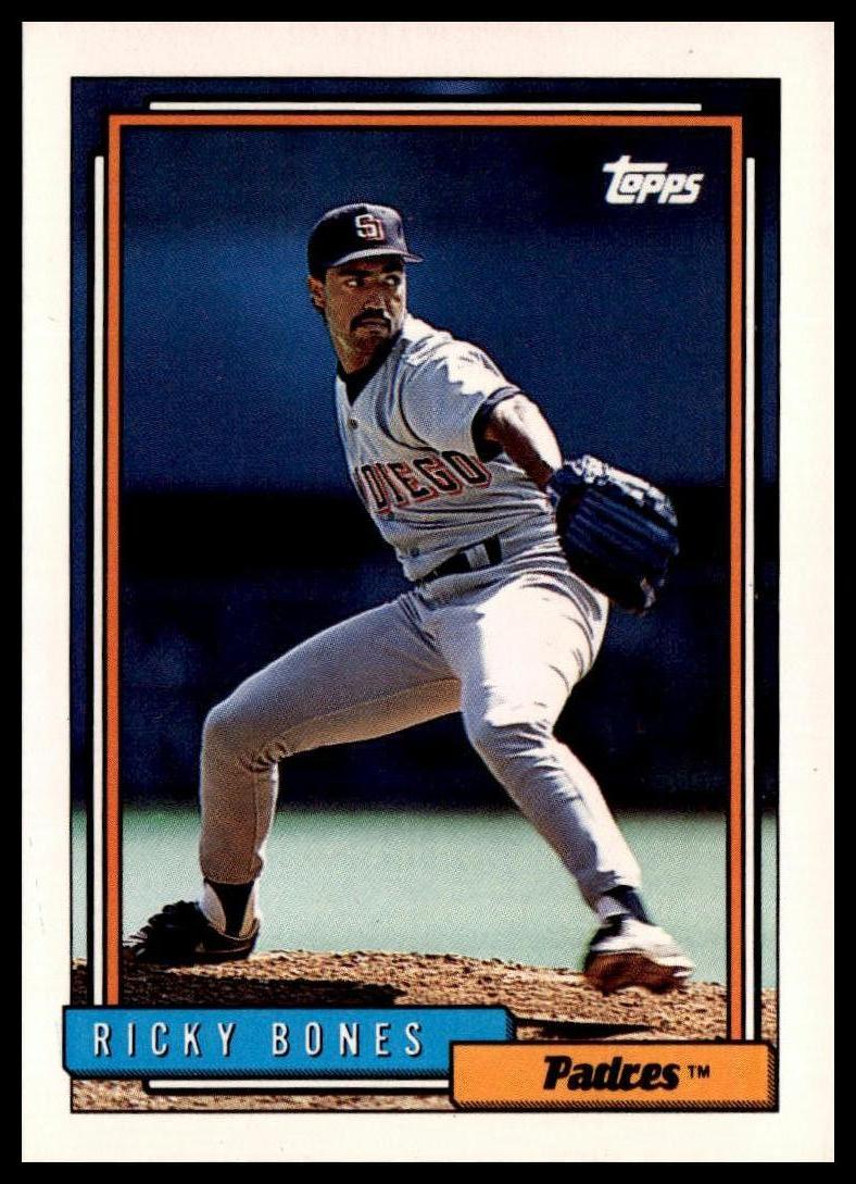 1992 Topps #711 Ricky Bones