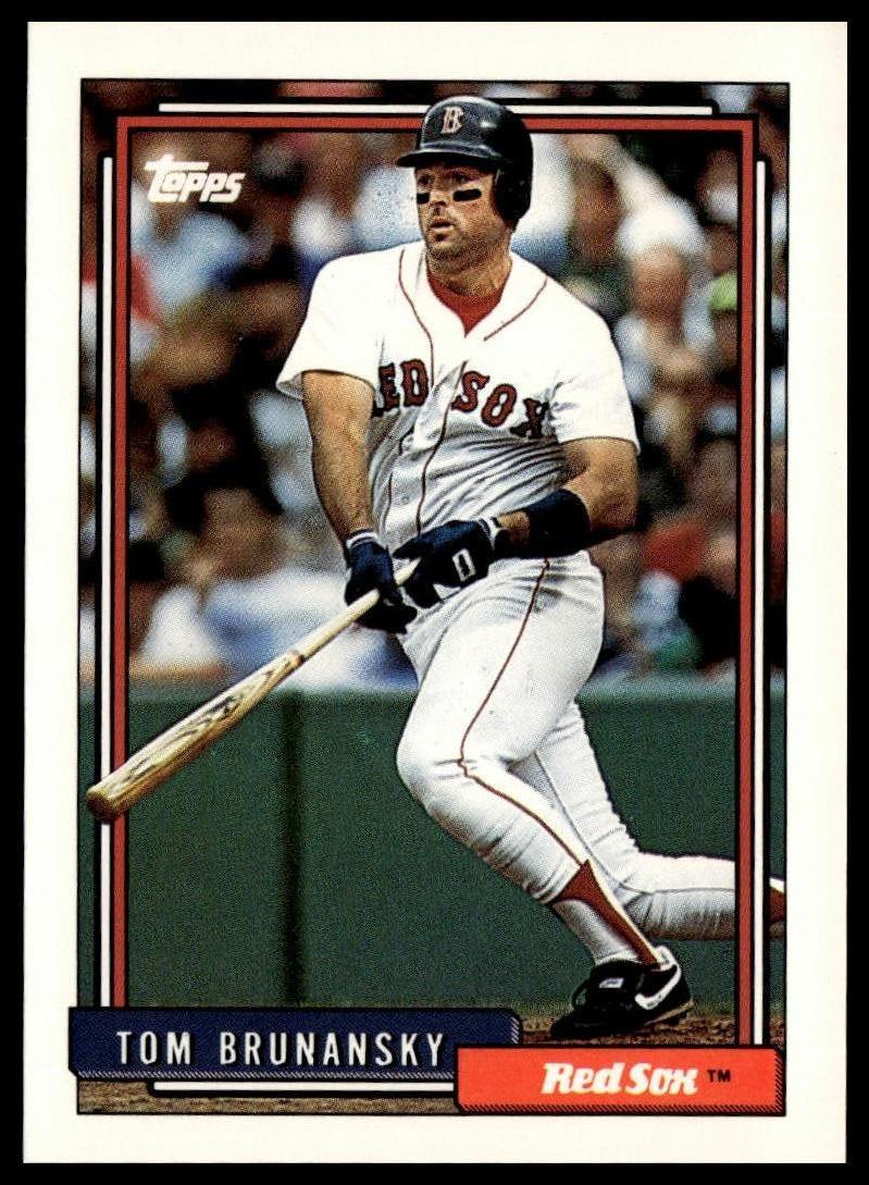 1992 Topps #296 Tom Brunansky