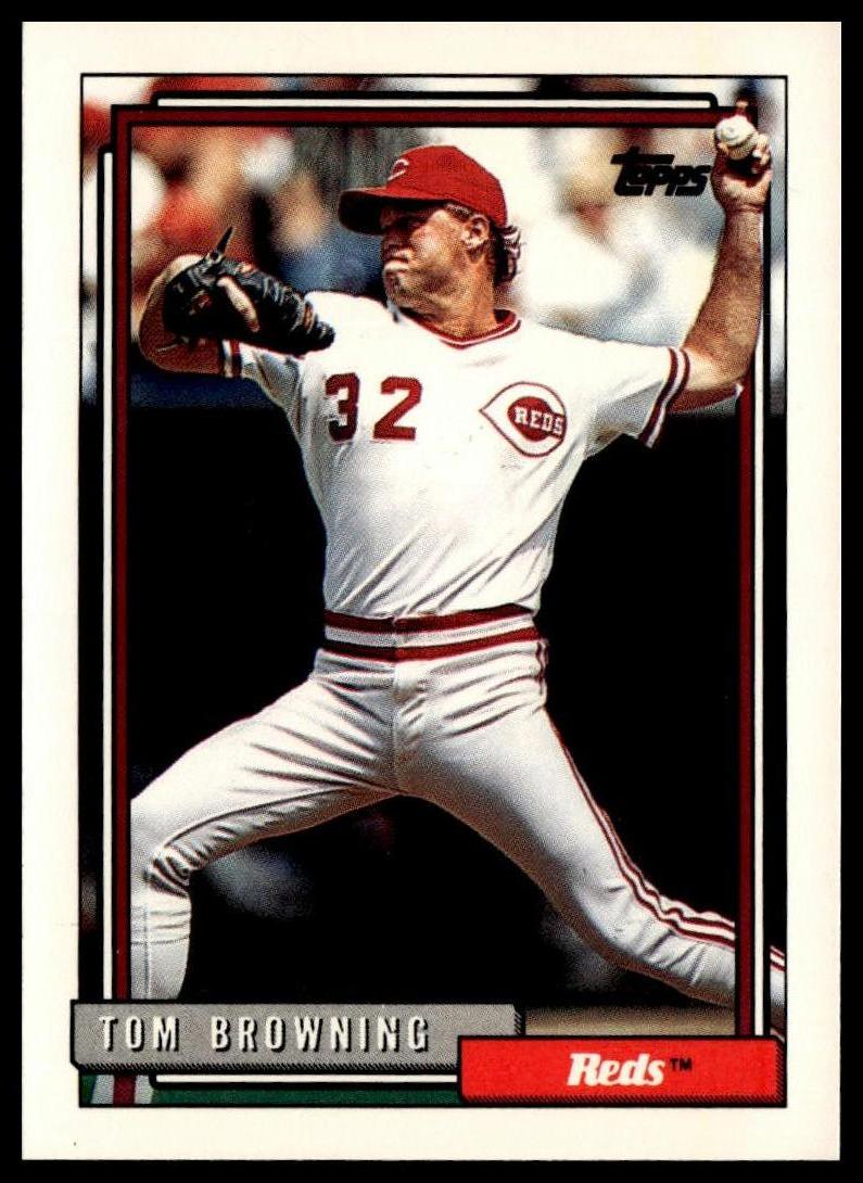 1992 Topps #339 Tom Browning