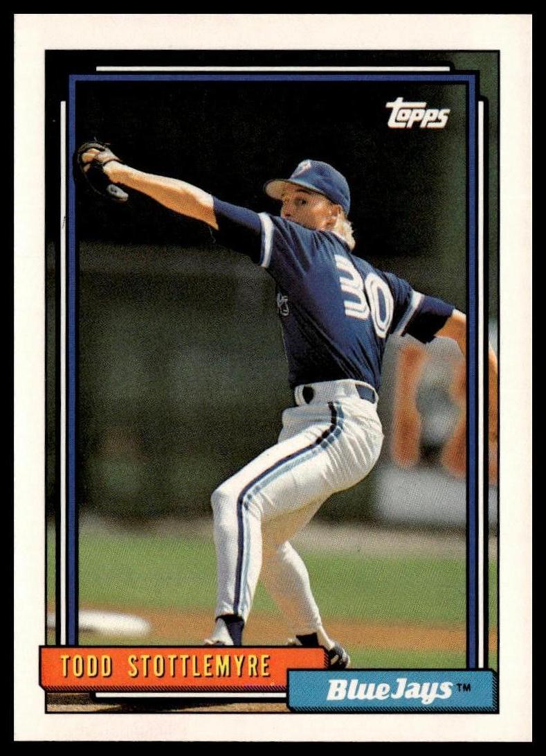 1992 Topps #607 Todd Stottlemyre