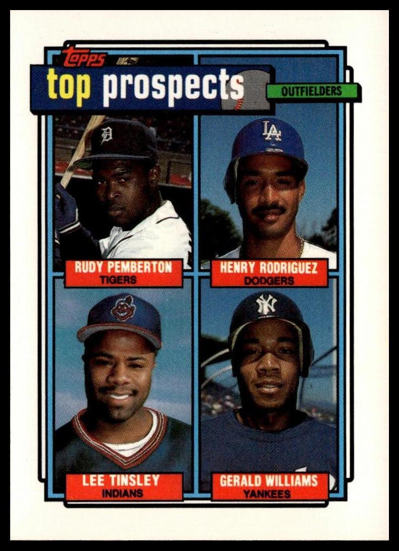 1992 Topps #656 1992 Top Prospects Outfielders