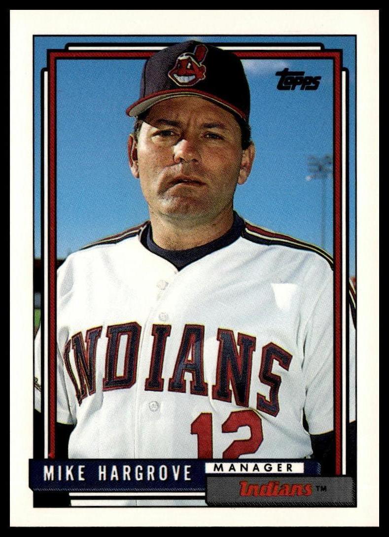 1992 Topps #609 Mike Hargrove