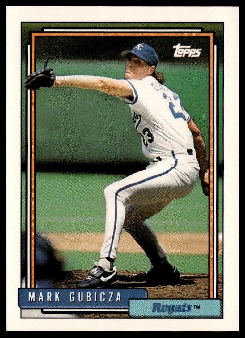 1992 Topps #741 Mark Gubicza
