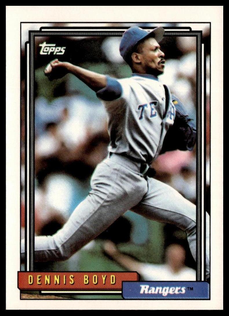1992 Topps #428 Dennis Boyd