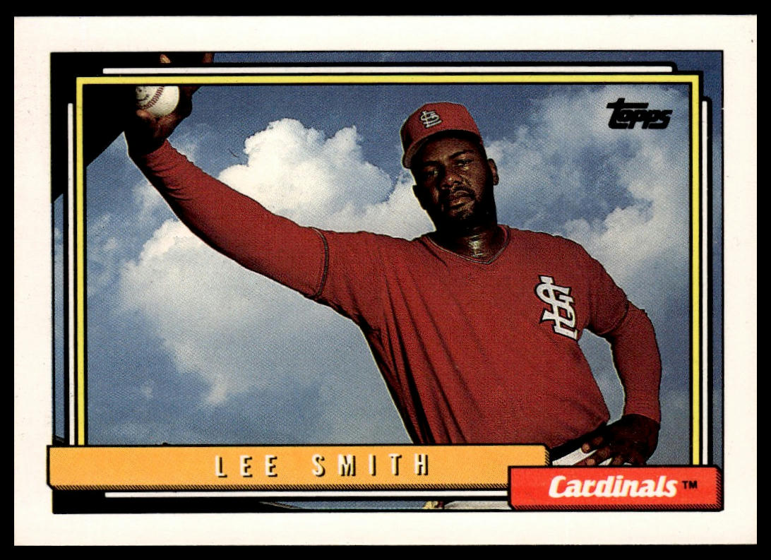1992 Topps #565 Lee Smith