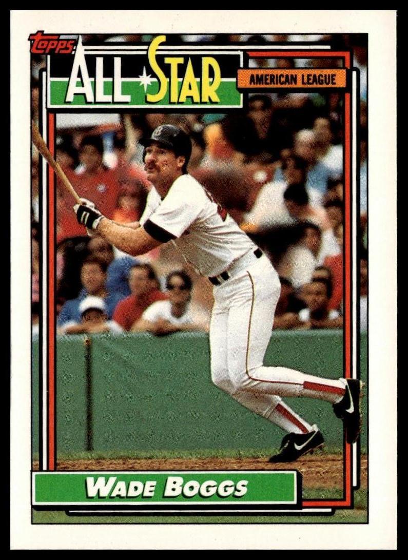 1992 Topps #399 Wade Boggs