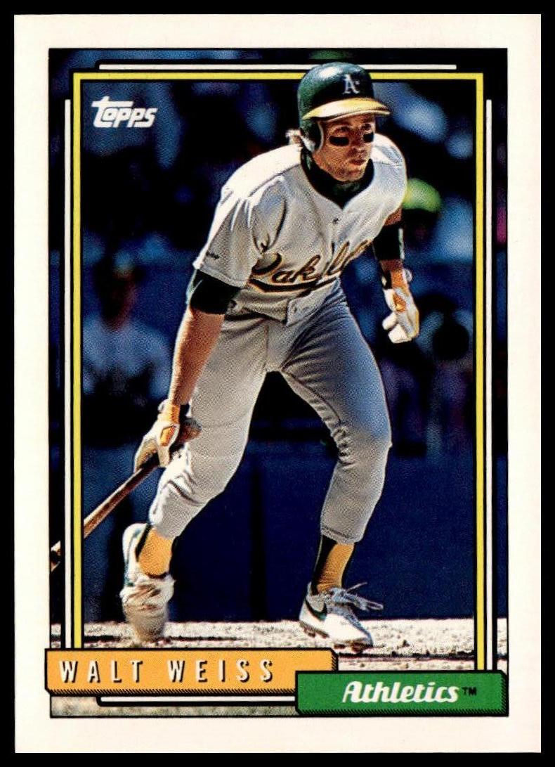 1992 Topps #691 Walt Weiss