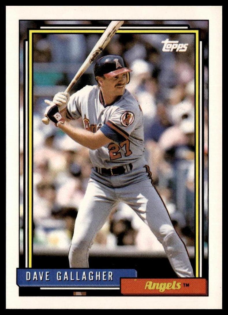 1992 Topps #552 Dave Gallagher