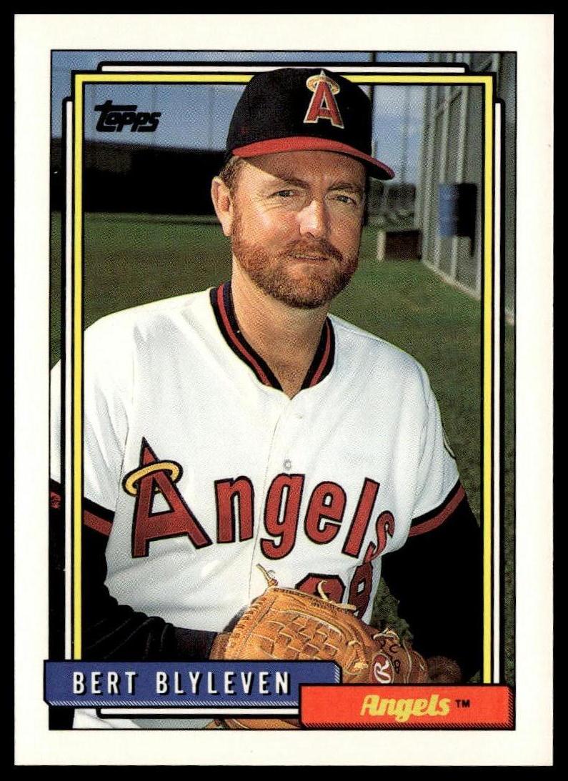1992 Topps #375 Bert Blyleven