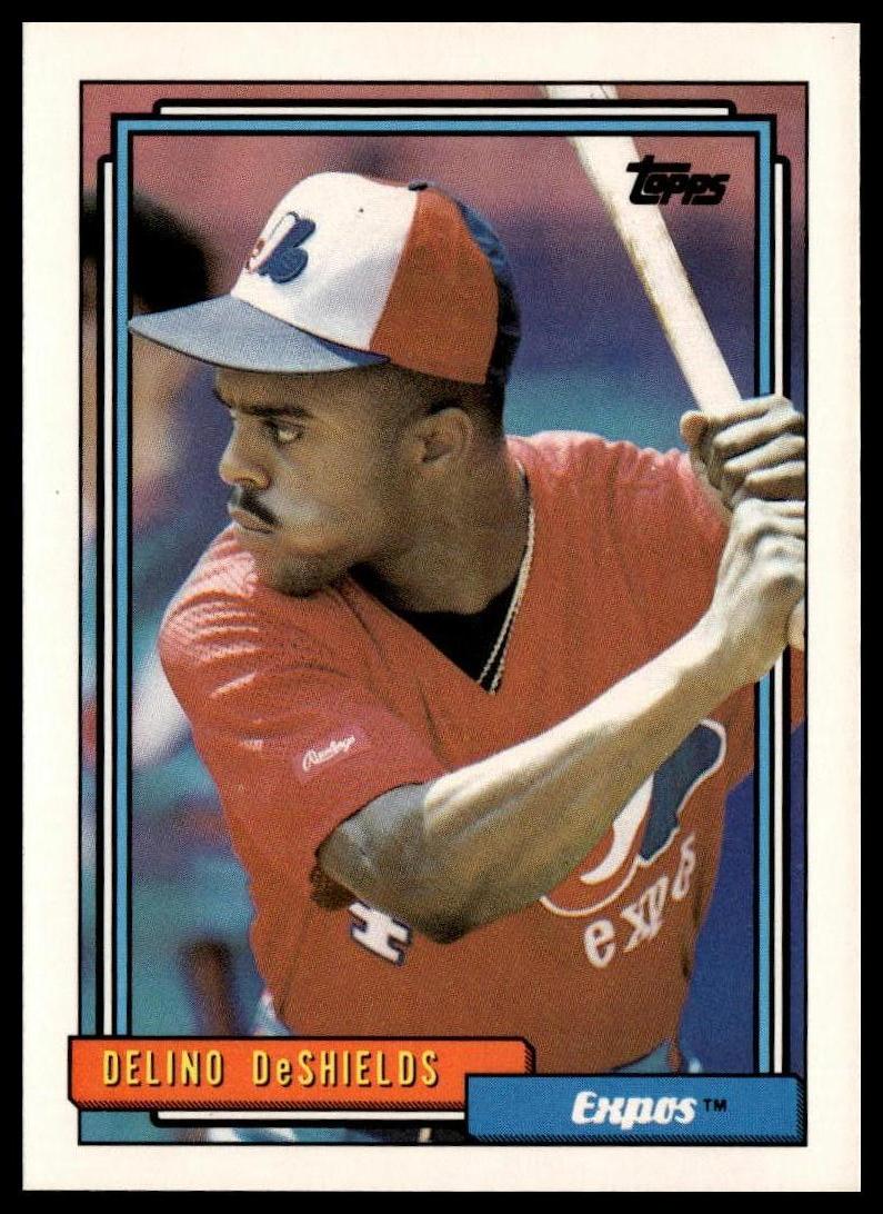 1992 Topps #515 Delino DeShields