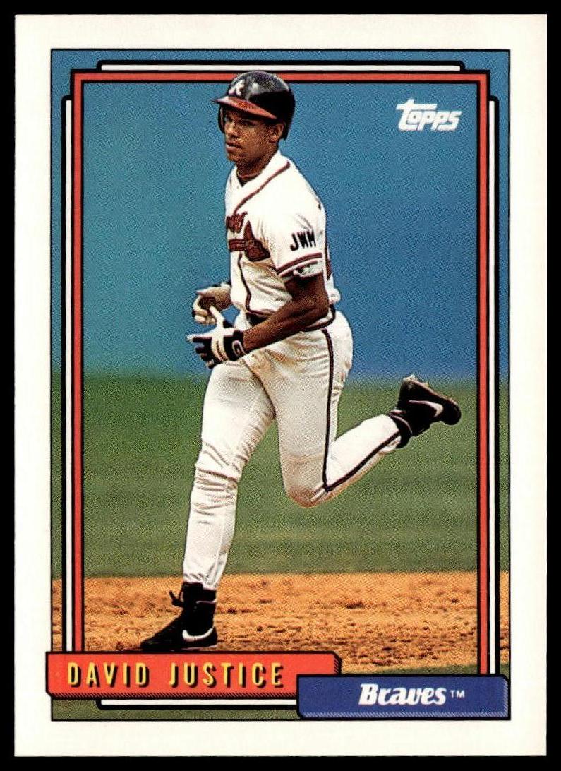 1992 Topps #80 David Justice