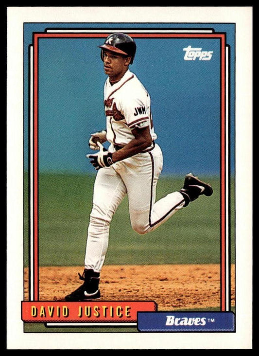 1992 Topps #80 David Justice