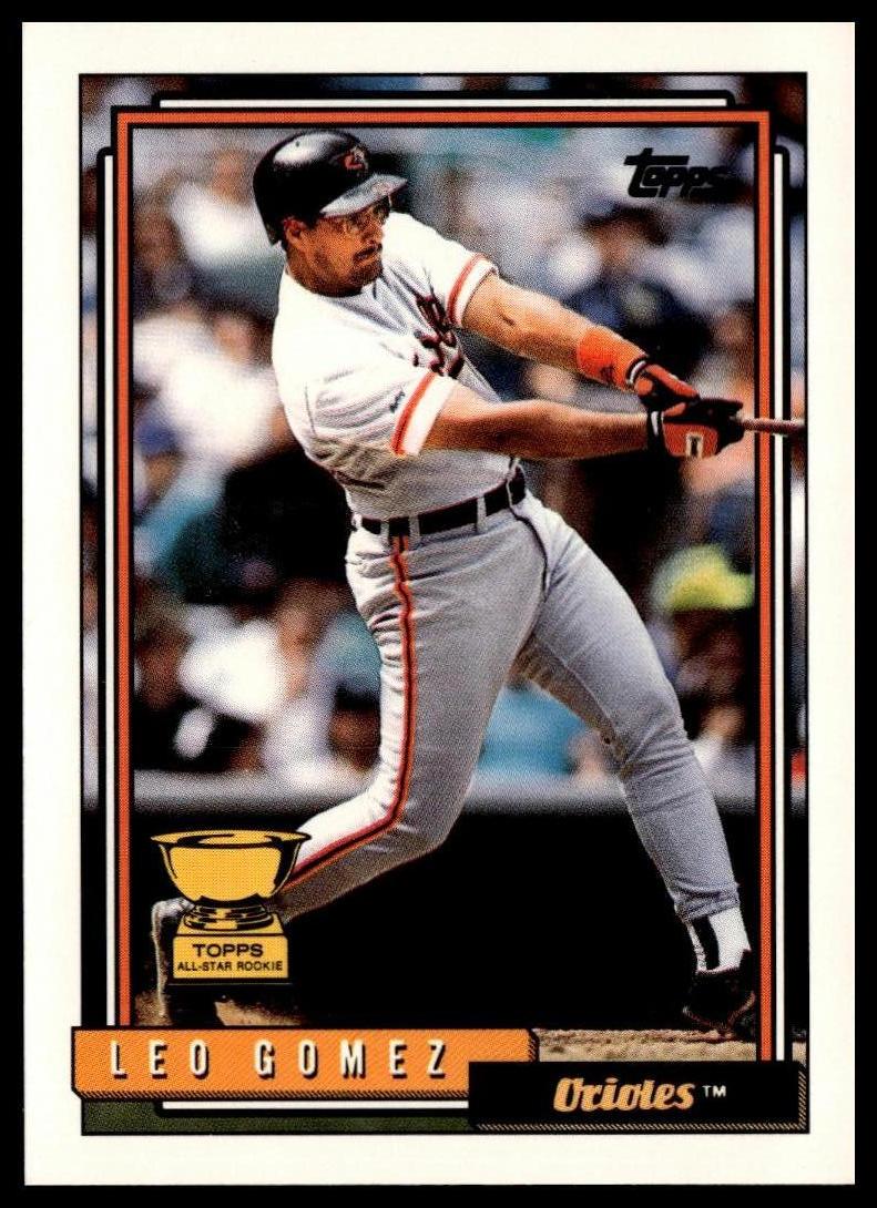 1992 Topps #84 Leo Gomez