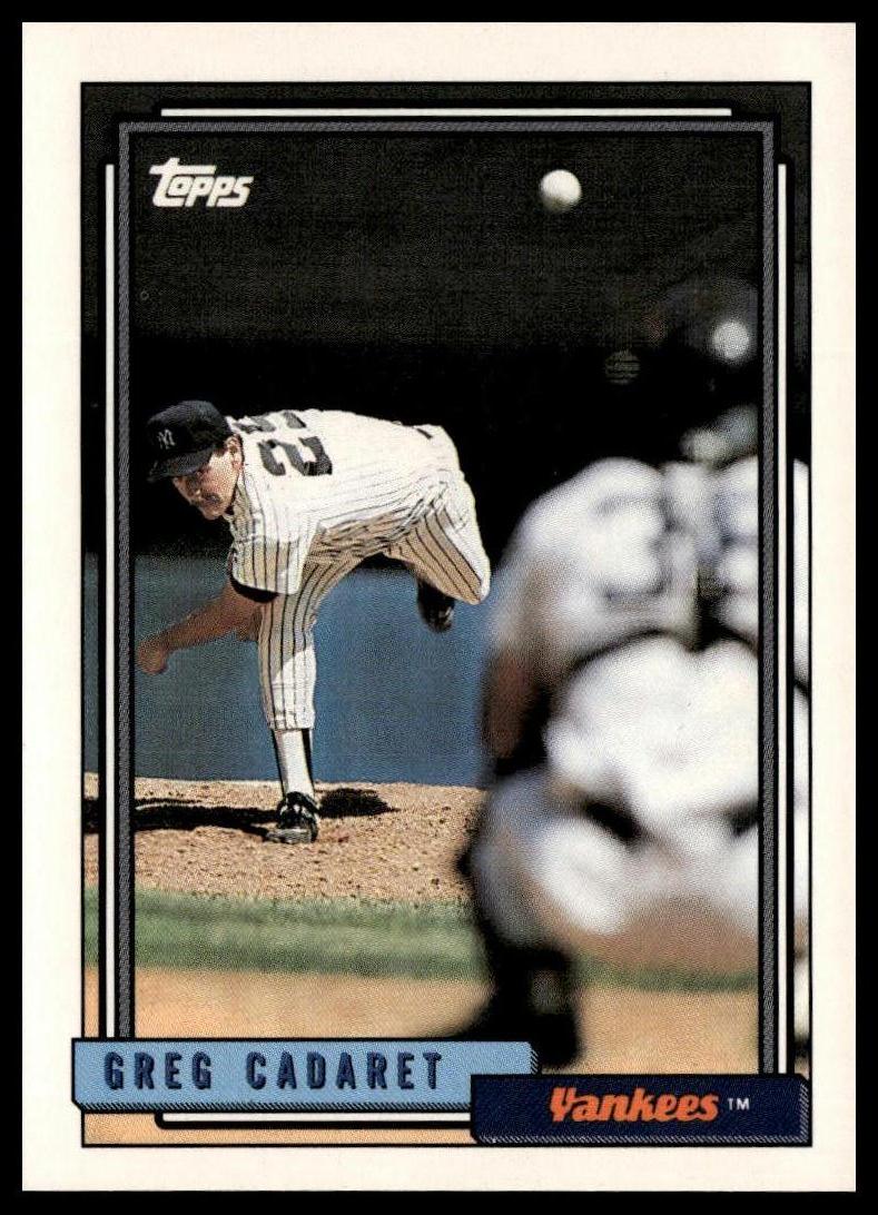 1992 Topps #18 Greg Cadaret