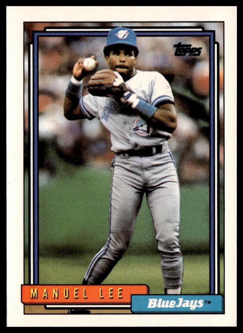 1992 Topps #634 Manuel Lee