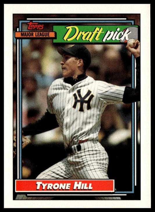 1992 Topps #444 Tyrone Hill