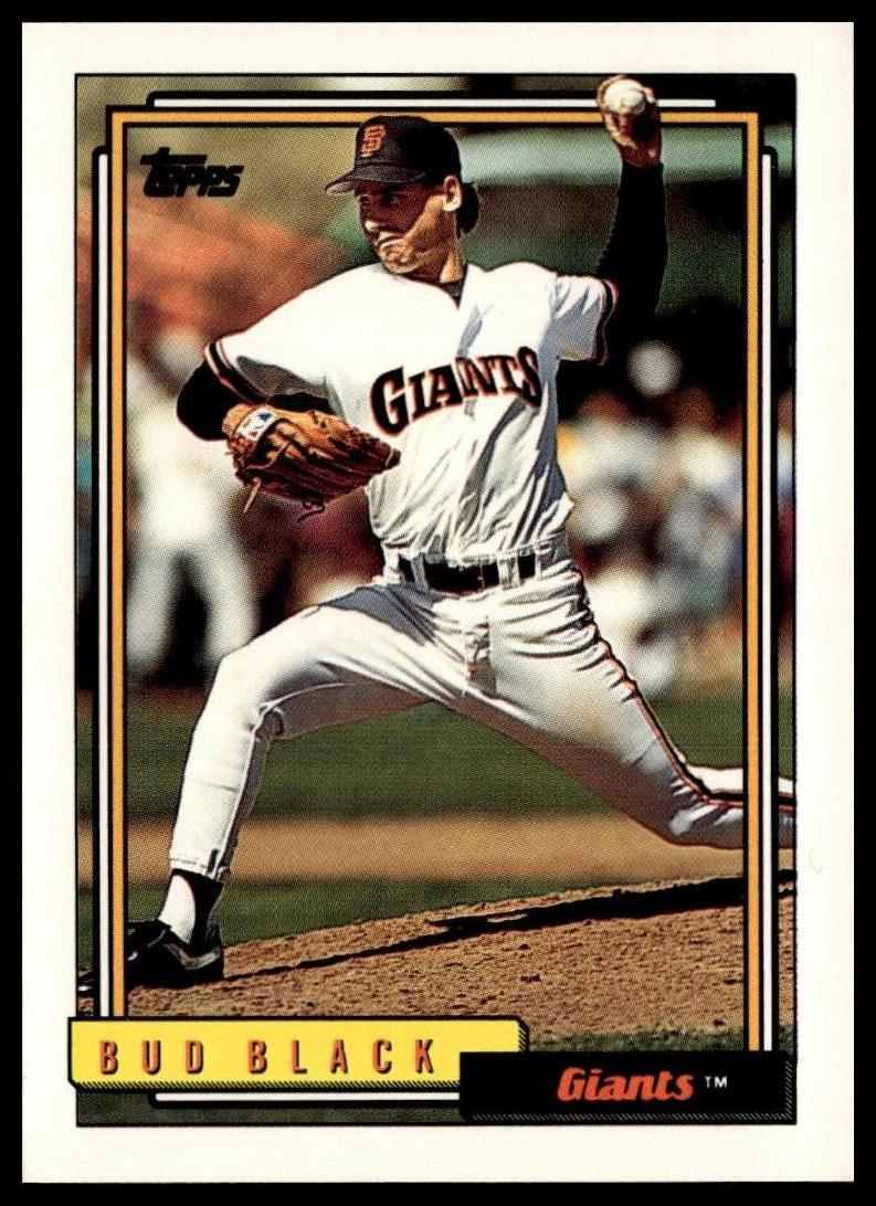 1992 Topps #774 Bud Black
