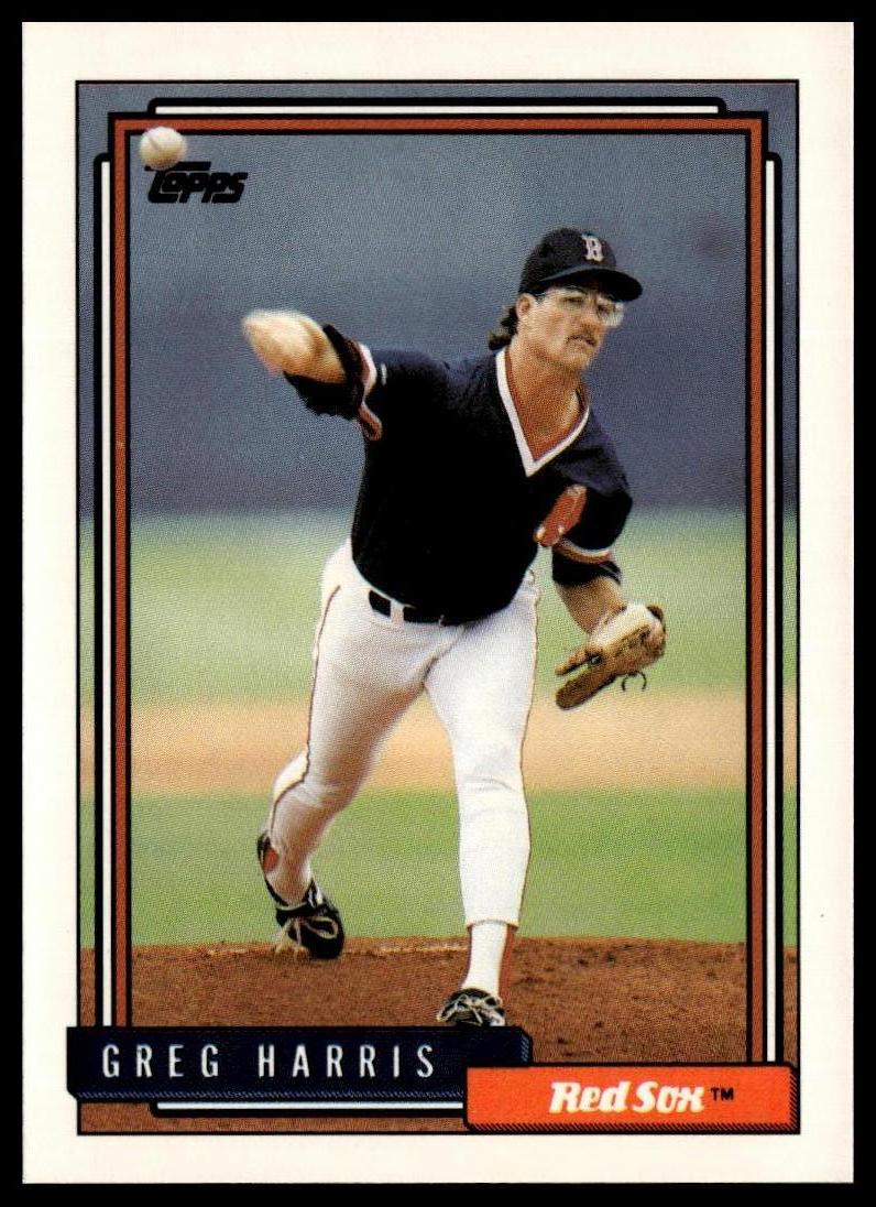 1992 Topps #468 Greg Harris