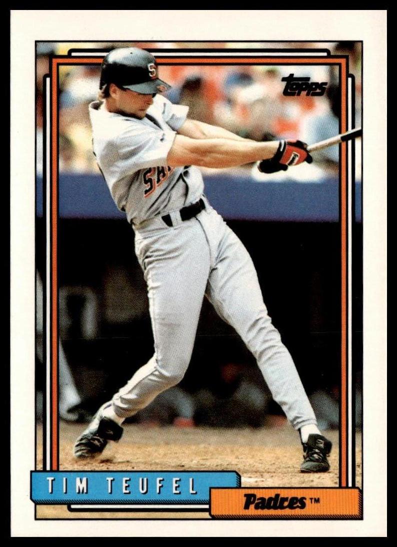 1992 Topps #413 Tim Teufel