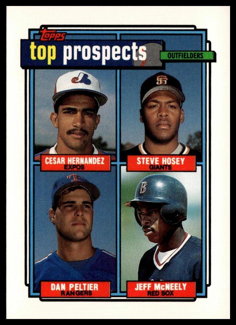 1992 Topps #618 1992 Top Prospects Outfielders