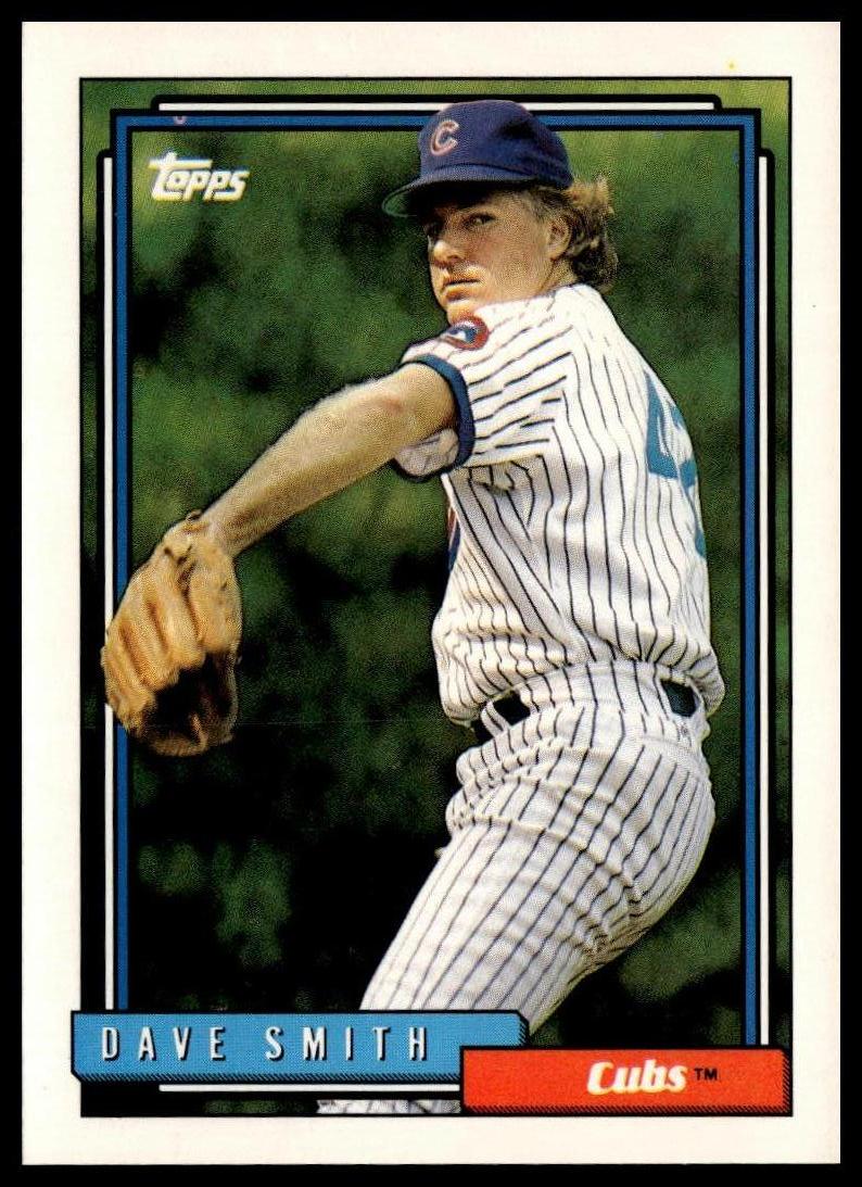 1992 Topps #601 Dave Smith