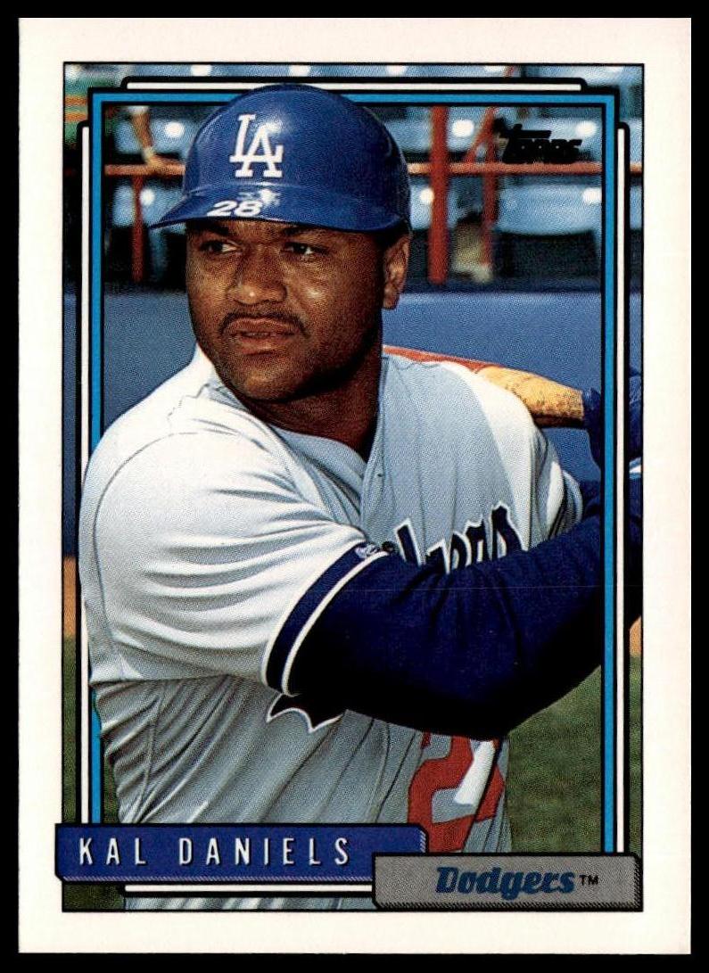 1992 Topps #767 Kal Daniels