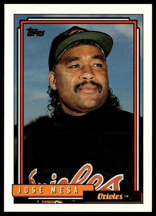 1992 Topps #310 Jose Mesa