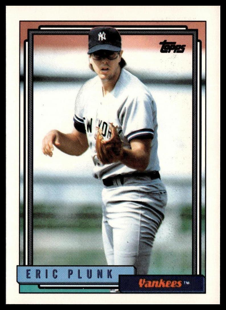1992 Topps #672 Eric Plunk