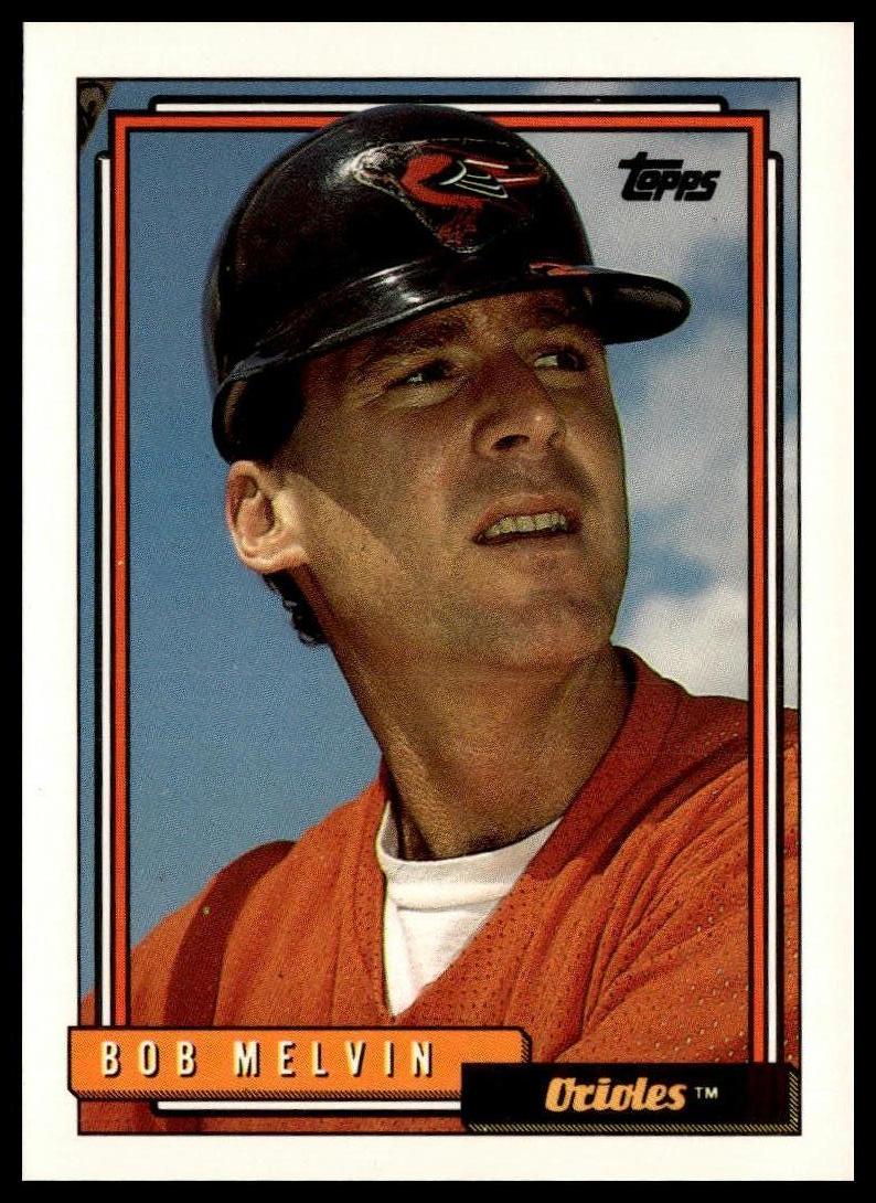 1992 Topps #733 Bob Melvin