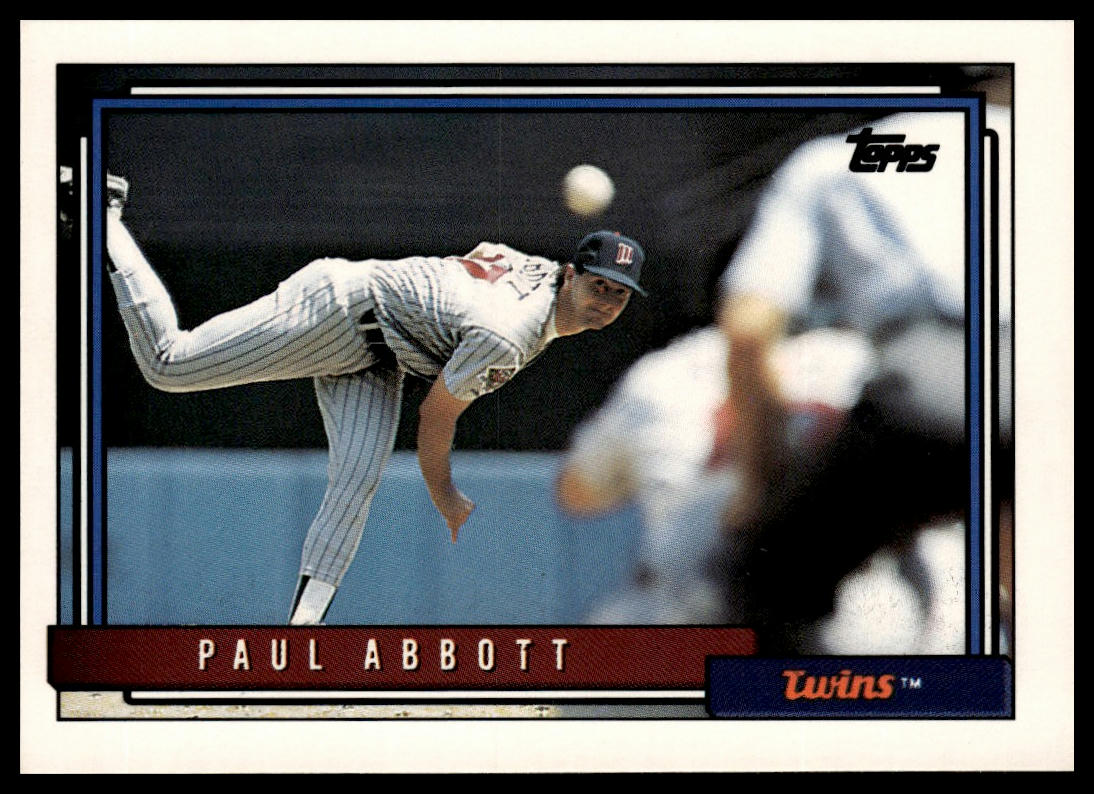 1992 Topps #781 Paul Abbott