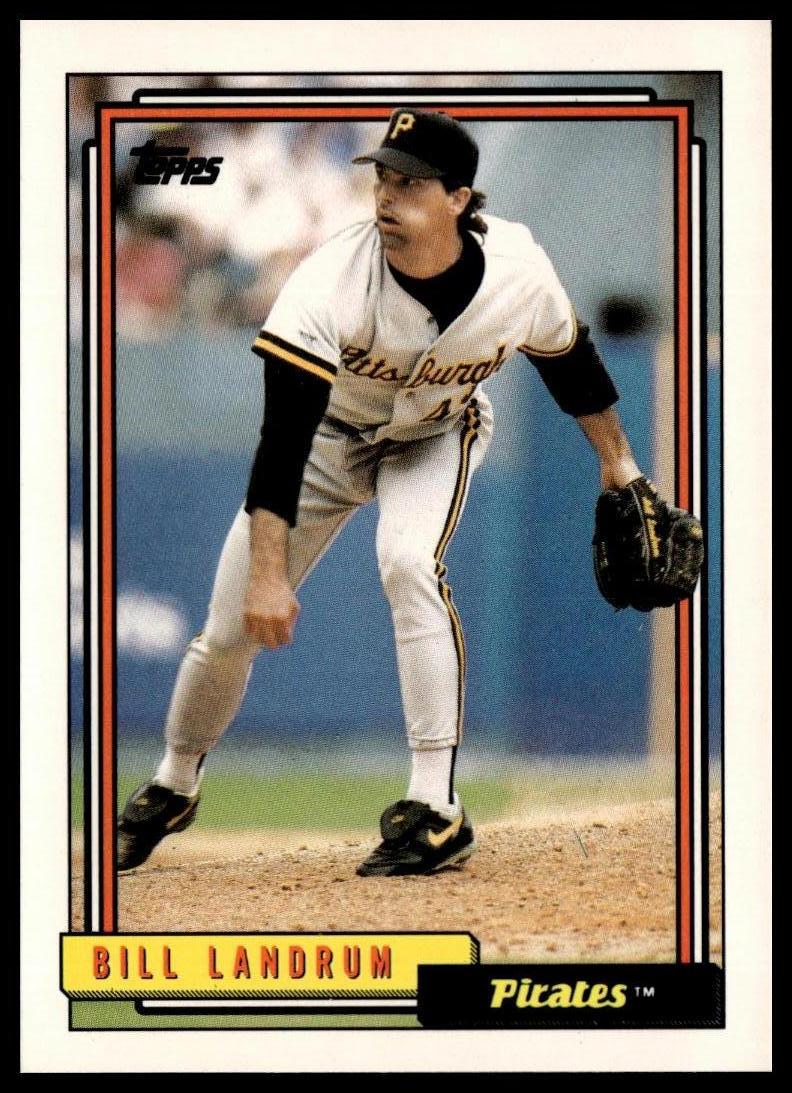 1992 Topps #661 Bill Landrum