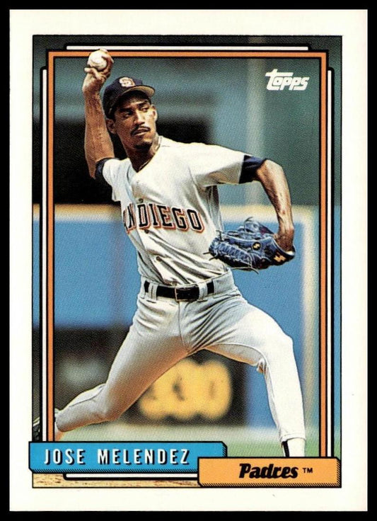 1992 Topps #518 Jose Melendez