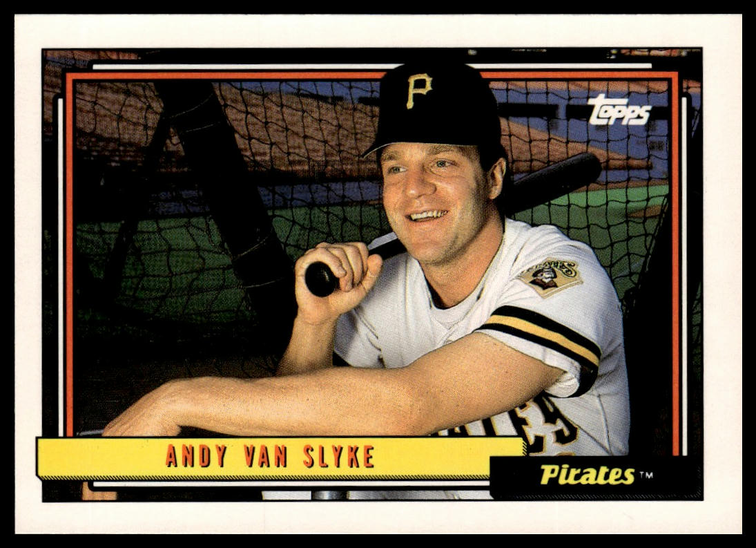 1992 Topps #545 Andy Van Slyke