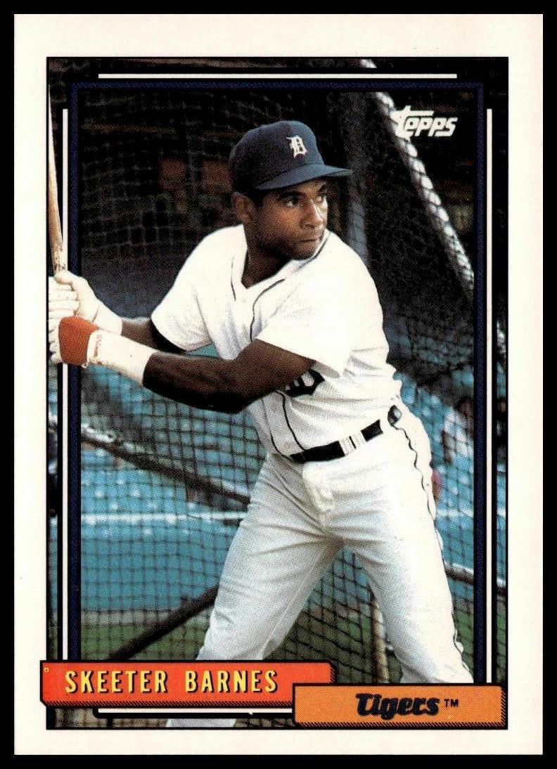 1992 Topps #221 Skeeter Barnes