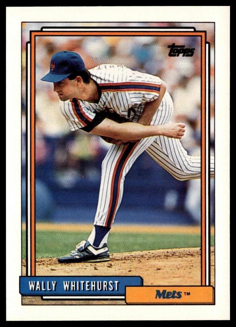 1992 Topps #419 Wally Whitehurst