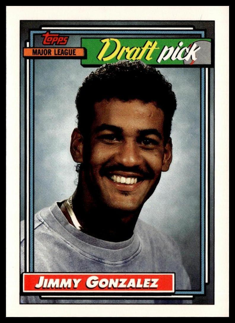 1992 Topps #564 Jimmy Gonzalez
