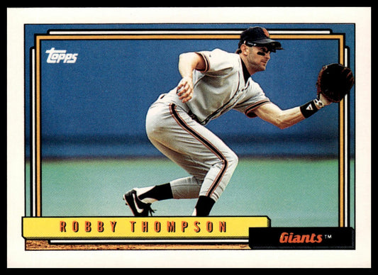 1992 Topps #475 Robby Thompson