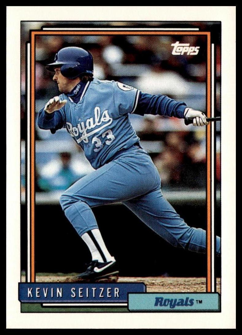 1992 Topps #577 Kevin Seitzer