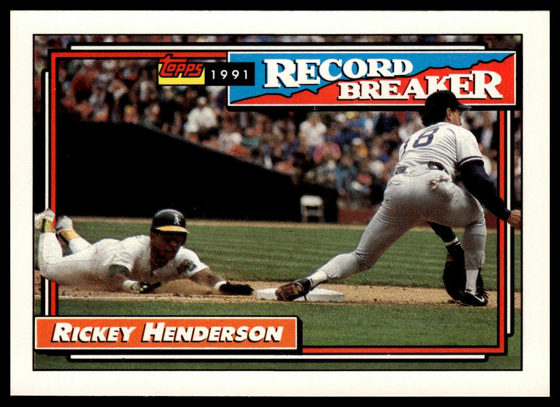 1992 Topps #2 Rickey Henderson