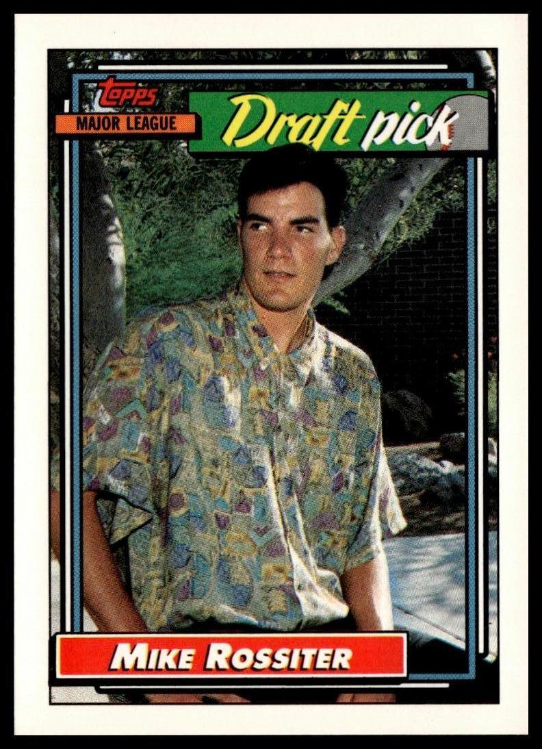 1992 Topps #474 Mike Rossiter