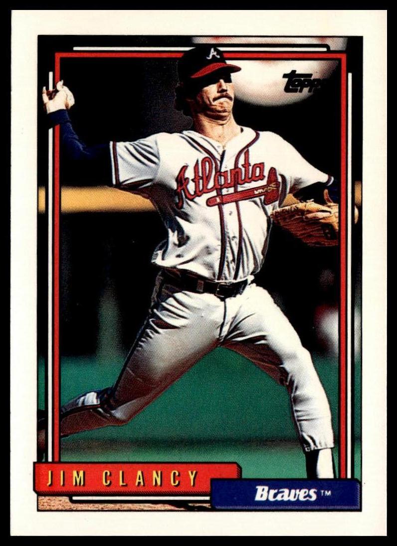 1992 Topps #279 Jim Clancy