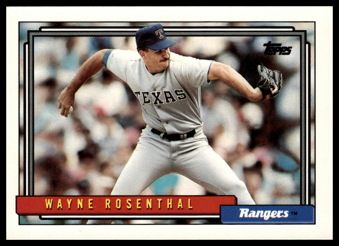 1992 Topps #584 Wayne Rosenthal