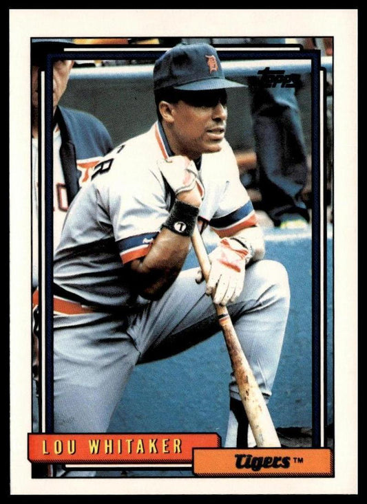 1992 Topps #570 Lou Whitaker